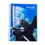 CUADERNO PROF.STAR KID ESTRELLA COD.460 C7 100H. C.(36)